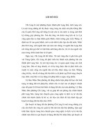 Phương án qui hoạch, kế hoạch sử dụng đất đai của phường Chi Lăng đến năm 2010