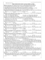 MỘT SỐ BÀI TOÁN NÂNG CAO DAO ĐỘNG CƠ HỌC pptx