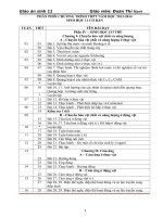 Giáo án sinh học 11 chuẩn đầy đủ 2013 2014