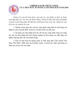 chinh sach chat luong cua NMXMLT 2010 potx