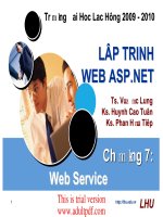 lập trình WEB ASP.NET pot
