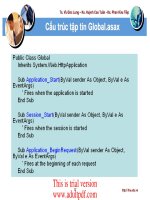 Cấu trúc tập tin Global.asax pdf