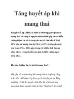 Tăng huyết áp khi mang thai pps