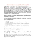 Dùng Admodify.net để quản trị và phục hồi Exchange 2003 ADModify.net là công cụ ppsx