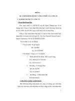 Quá trình hình thành và phát triển của công ty Xuất nhập khẩu tổng hợp I