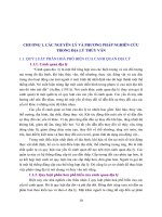 ĐỊA LÝ THỦY VĂN - CHƯƠNG 1 docx