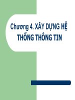 Bài giảng xây dựng hệ thống thông tin pdf