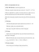 TIẾT 83 - 84: ĐẠO HÀM CẤP CAO pot