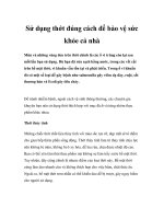 Sử dụng thớt đúng cách để bảo vệ sức khỏe cả nhà ppsx