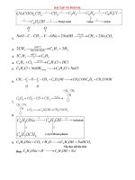 BÀI TẬP VỀ PHENOL potx