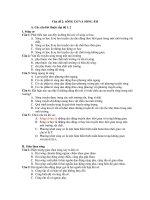 Chủ đề 2: SÓNG CƠ VÀ SÓNG ÂM potx