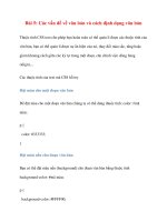 Bài 5: Các vấn đề về văn bản và cách định dạng văn bản pptx