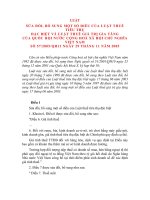 LUẬT SỬA ĐỔI, BỔ SUNG MỘT SỐ ĐIỀU CỦA LUẬ T THUẾ TIÊU THỤ pdf