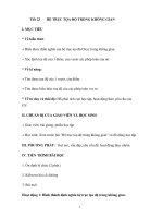 HỆ TRỤC TỌA ĐỘ TRONG KHÔNG GIAN ppsx