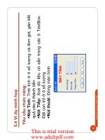 Bài tập công nghệ thông tin: nút tính chức năng số lượng và đơn giá docx