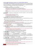 TUYỂN TẬP ĐỀ THI ĐẠI HỌC CAO ĐẲNG CÁC NĂM PHẦN SÓNG ÁNH SÁNG doc