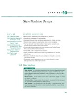 Digital design width CPLD Application and VHDL - Chapter 10 docx