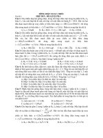 DÒNG ĐIỆN XOAY CHIỀU Chủ đề 6 : HỘP ĐEN , ĐỘ LỆCH PHA pdf