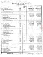 công ty cổ phần đt pt đô thị và kcn sông đà bảng cân đối kế toán hợp nhất  31 tháng 3 năm 2014 báo cáo lưu chuyển tiền tệ báo cáo kết quả hoạt động kinh doanh báo cáo tài chính hợp nhất quý 1 năm 2014