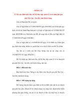 THÔNG TƯ của Chính phủ quy định chi tiết thi hành Pháp lệnh phí và lệ phí ppsx