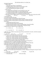ÔN TÂP PHẦN SÓNG CƠ VÀ SÓNG ÂM CÂU HỎI VÀ BÀI TẬP pps