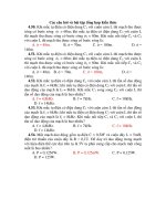 Các câu hỏi và bài tập tổng hợp kiến thức pps