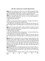 CHỦ ĐỀ 3: KIM LOẠI VÀ DUNG DỊCH MUỐI doc