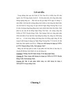 Nâng cao chất lượng tín dụng ở ngân hàng nông nghiệp và phát triển nông thôn Huyện Đông Triều, Tỉnh Quảng Ninh