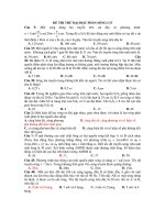 ĐỀ THI THỬ ĐẠI HỌC PHẦN SÓNG CƠ pdf