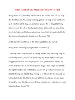 Y học cổ truyền kinh điển - sách Linh Khu: THIÊN 44: THUẬN KHÍ NHẤT NHẬT PHÂN VI TỨ THỜI pptx