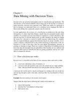 INTRODUCTION TO KNOWLEDGE DISCOVERY AND DATA MINING - CHAPTER 3 pot