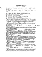 ÔN TẬP BẰNG ĐỀ LẦN 11 ppsx