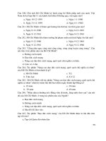 Trắc nghiệm tư tưởng HCM 8 pot