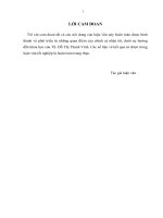 Phát triển nguồn nhân lực trong ngành y  tế tỉnh hậu giang đến năm 2020