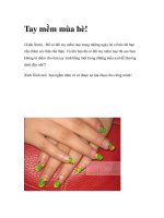 Tay mềm mùa hè! doc