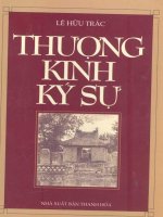 Thượng kinh ký sự part 1 pptx