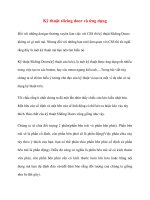 Kỹ thuật slicing door và ứng dụng docx