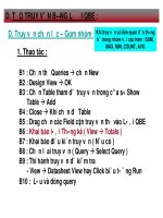 TẠO TRUY VẤN BẰNG LƯỚI QBE doc