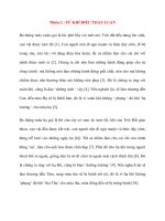 Y học cổ truyền kinh điển - sách Tố Vấn: Thiên 2 : TỨ KHÍ ĐIỀU THẦN LUẬN potx