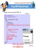 xử lý dữ liệu ADO_NET docx