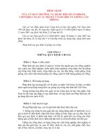 PHÁP LỆNH CỦA ỦY BAN THƯỜNG VỤ QUỐC HỘI VỀ GIỐNG CÂY TRỒNG pps