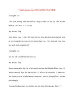 Y học cổ truyền kinh điển - sách Tố Vấn: Thiên hai mươi chín: THÁI ÂM DƯƠNG MINH pdf