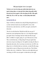 Mối quan hệ giữa virut và con người docx