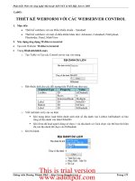Phát triển Web với công nghệ Microsoft ASP.NET & MS SQL Server 2005 pdf