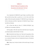 THÔNG TƯ Ban hành “Danh mục bổ sung giống cây trồng được phép sản xuất, kinh doanh ở Việt Nam” ppsx