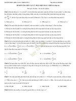 ĐỀ KIỂM TRA MÔN VẬT LÝ- PHẦN ĐIỆN XOAY CHIỀU pot