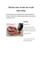 Thịt kho nước cốt dừa cho cả nhà ngon miệng pps