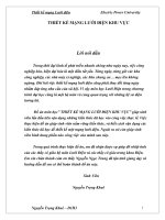 thiet ke mang luoi dien khu vuc doc