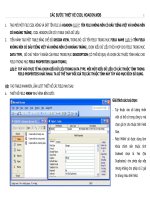 Tạo cơ sở dũ liệu hóa đơn pdf