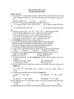 ÔN TẬP BẰNG ĐỀ LẦN 5 docx